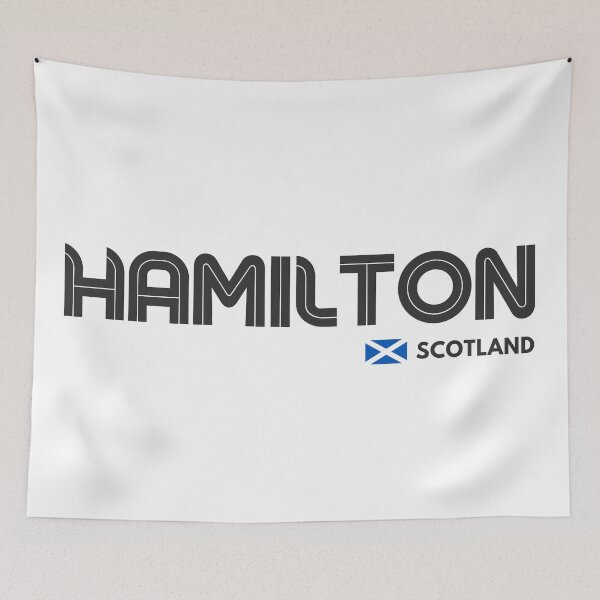 Item preview, Hamilton - Scotland  designed and sold by Sketch-Shack.