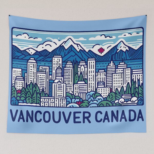 Item preview, Vancouver British Columbia Canada  designed and sold by HowToCanadian.