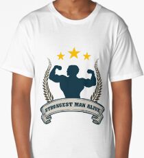 Strongest Man Alive Long T-Shirt