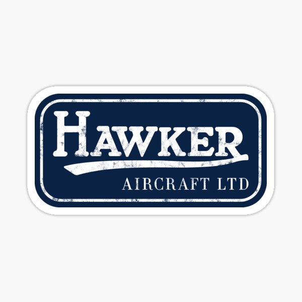 Item preview, Hawker Aircraft Vintage Logotipo designed and sold by 909 Apparel®.