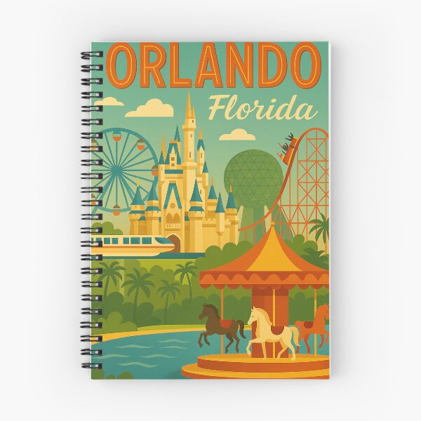 Item preview, Orlando Poster Style designed and sold by TravelMarvel.