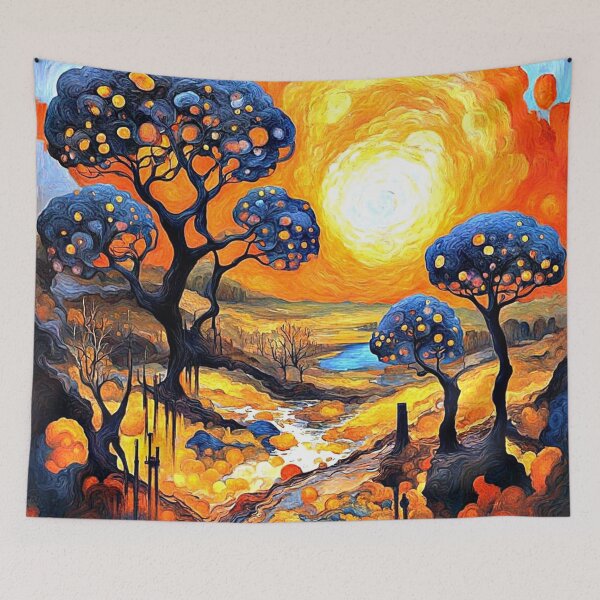 Item preview, Sunshine in the Blue Glade designed and sold by George Hutton Hunter.