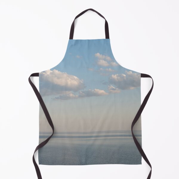 Item preview, Peaceful Seaside with Floating Cloud Puffs designed and sold by Georgia Mizuleva.