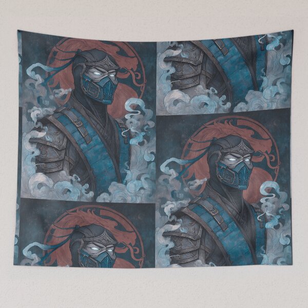 Item preview, Ice Ninja Sub-Zero Mortal Kombat designed and sold by bapupa.