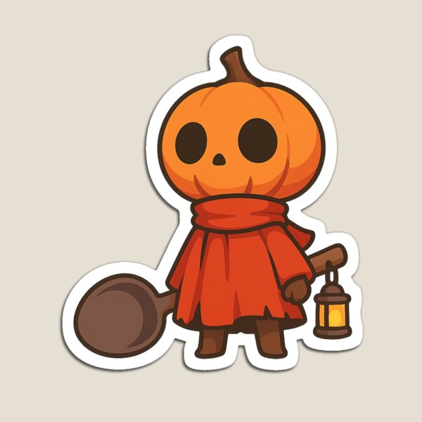 Item preview, Pegatina de Halloween - Pequeño Jack O designed and sold by Argie Malicsi.