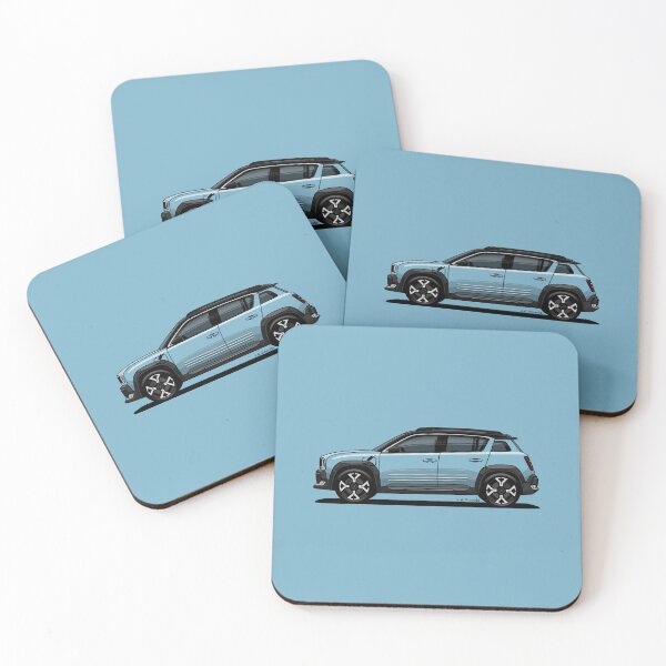Item preview, My drawing of the modern 4 with the black roof designed and sold by designjaag.