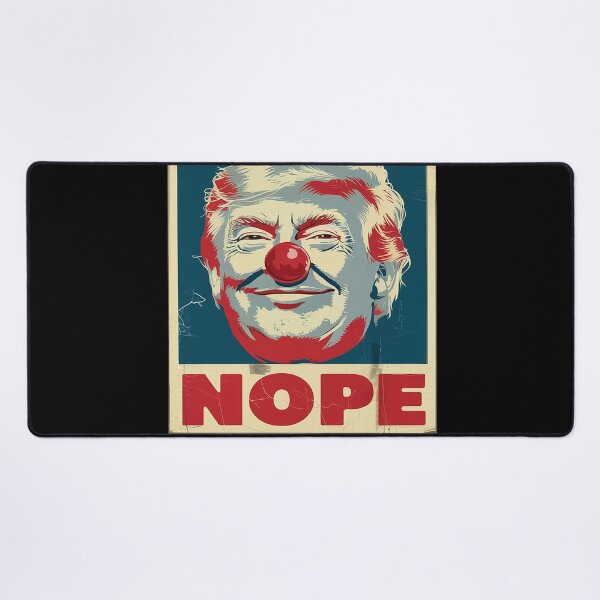 Item preview, Nope Anti Trump Clown Vintage Retro Impeach No Donald 2024 designed and sold by Nekusa.