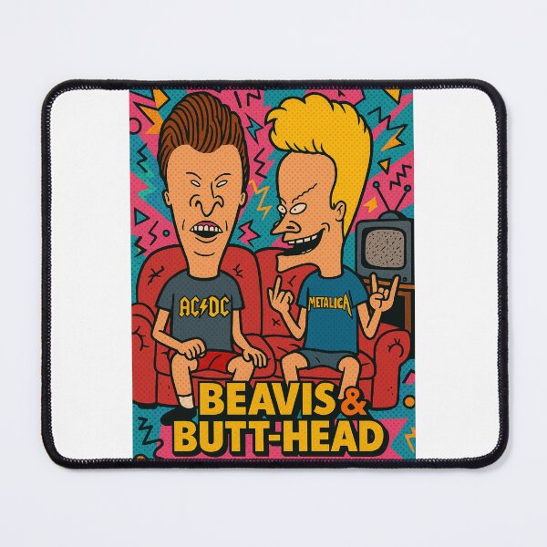 Item preview, Beavis & Butt-Head Pop Art Cartoon Poster designed and sold by Much More.