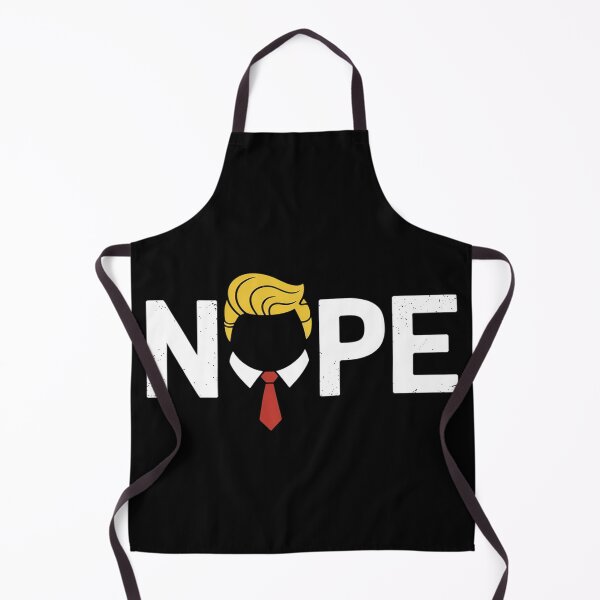 Item preview, Nope Anti-Trump Red Tie Wig Stop Donald Trump Funny Impeach designed and sold by Nekusa.