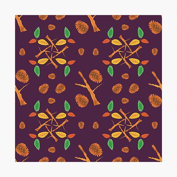 Item preview, Forest Pattern - Purple designed and sold by MFellArt Creations.