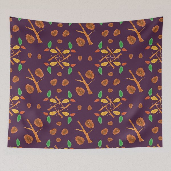 Item preview, Forest Pattern - Purple designed and sold by MFellArt Creations.