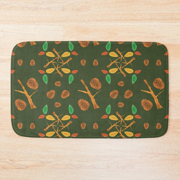 Item preview, Forest Pattern - Olive designed and sold by MFellArt Creations.