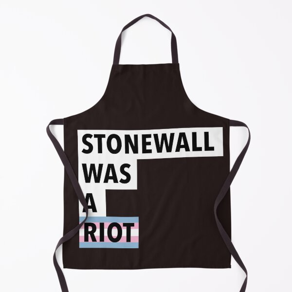 Item preview, PRIDE Collection: Stonewall Was A Riot, Trans Pride LGBTQ+ History Typography Art designed and sold by Rebecca Creates....