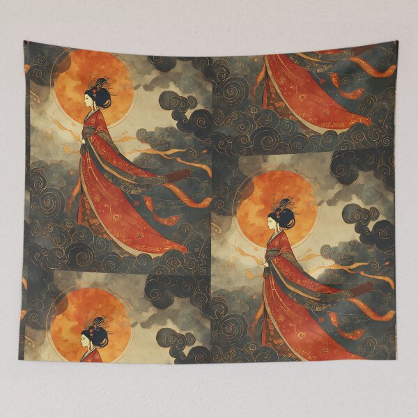 Item preview, Amaterasu Japanese Art designed and sold by bapupa.