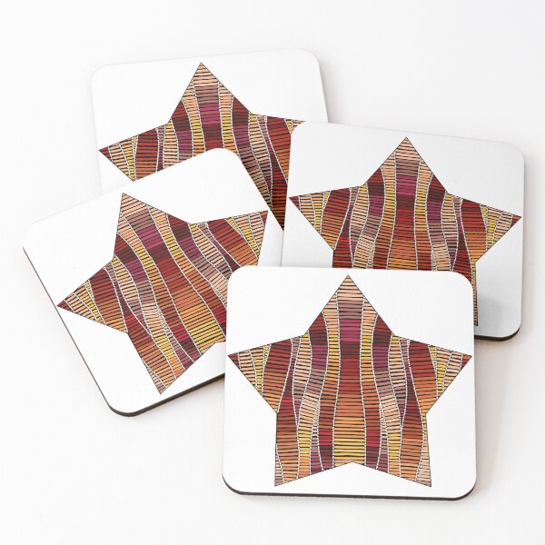 Item preview, Aboriginal star design designed and sold by PnrArtDesign.