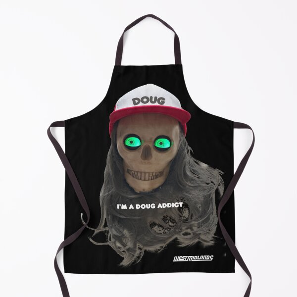 Item preview, Doug Addict West Midlands Skull Mascot (Colour) designed and sold by West Midlands Church of Merch.