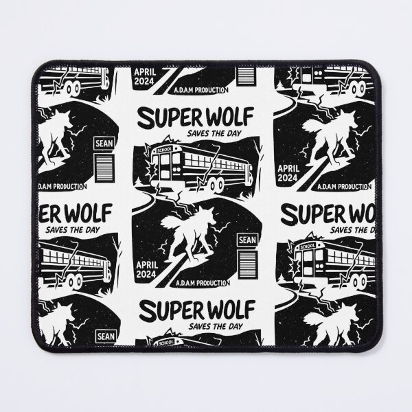 Item preview, Super Wolf (black) - Life is Strange 2 designed and sold by Mushita.