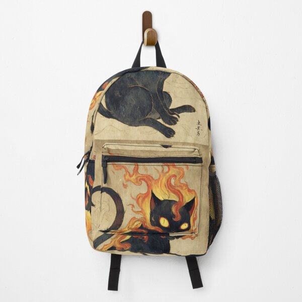 Item preview, Bakeneko Japanese Art designed and sold by bapupa.