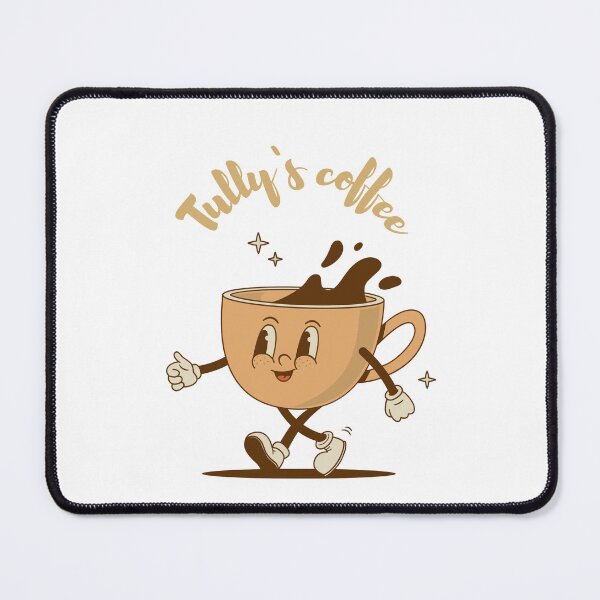 Item preview, Cute Walking Coffee Cup Retro Design designed and sold by SarkisovaNune.