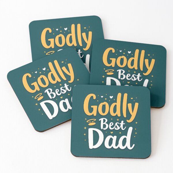 Item preview, Godly Dad Best Father designed and sold by Ajay Creative Studio.