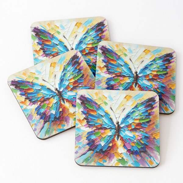 Item preview, Colour flight – digital acrylic butterfly in an explosion of colour and emotion designed and sold by Eric Nagel.