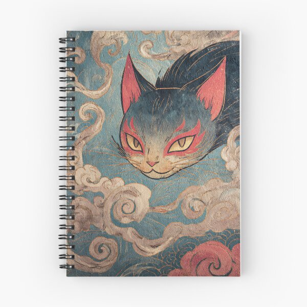 Item preview, Folklore Bakeneko Cat designed and sold by bapupa.