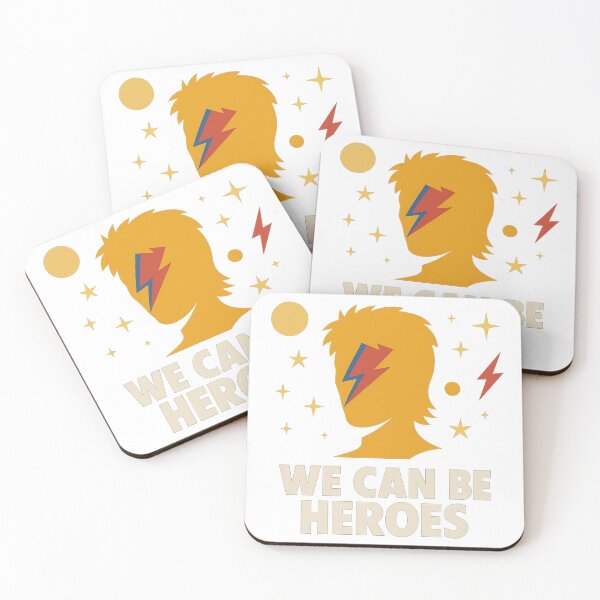 Item preview, We Can Be Heroes – Cosmic Tribute Design designed and sold by Dark Side of The Merch.