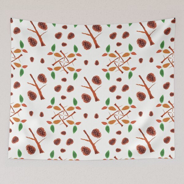 Item preview, Forest Pattern - White designed and sold by MFellArt Creations.