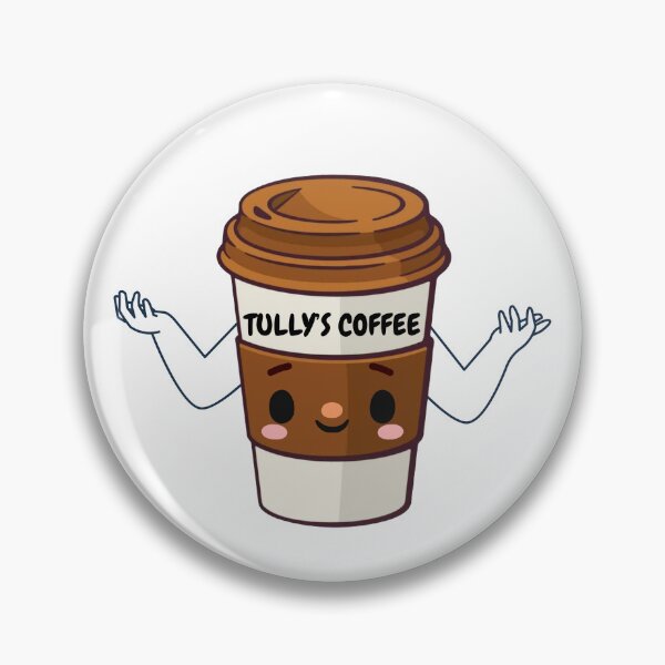 Item preview, Cute Tully's Coffee Cup Character – Kawaii Coffee Art designed and sold by FASA's ART.