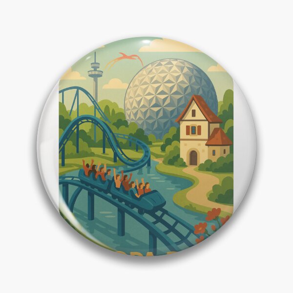 Item preview, Europa-Park Adventure Ride with Dome and Tower designed and sold by Places On Earth.