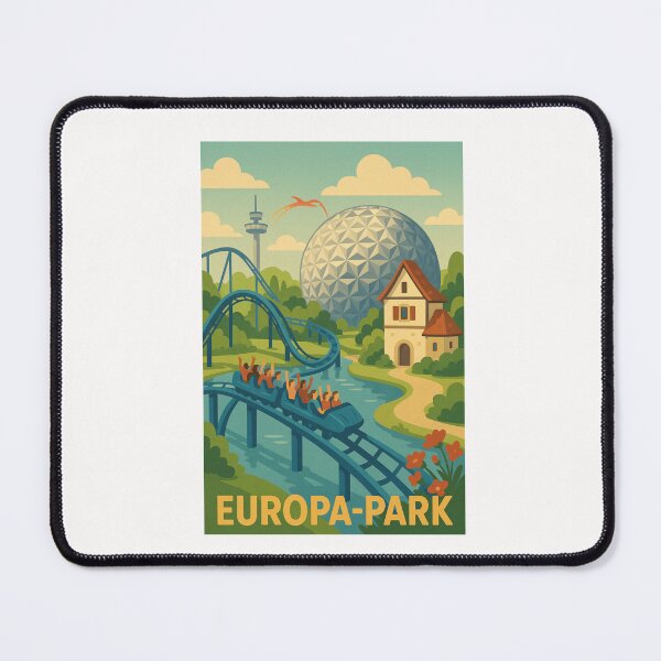 Item preview, Europa-Park Adventure Ride with Dome and Tower designed and sold by Places On Earth.