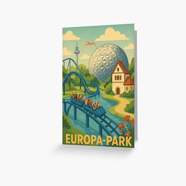 Item preview, Europa-Park Adventure Ride with Dome and Tower designed and sold by Places On Earth.