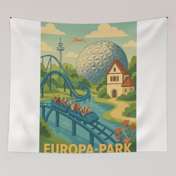 Item preview, Europa-Park Adventure Ride with Dome and Tower designed and sold by Places On Earth.