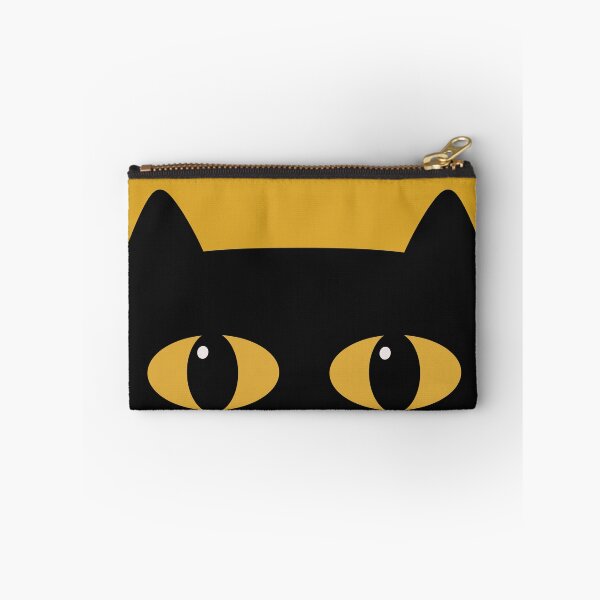 Item preview, Black Cat Eyes on Yellow designed and sold by digifylab.