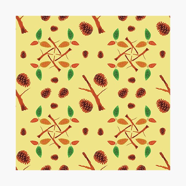 Item preview, Forest Pattern - Lemon designed and sold by MFellArt Creations.