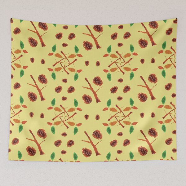 Item preview, Forest Pattern - Lemon designed and sold by MFellArt Creations.