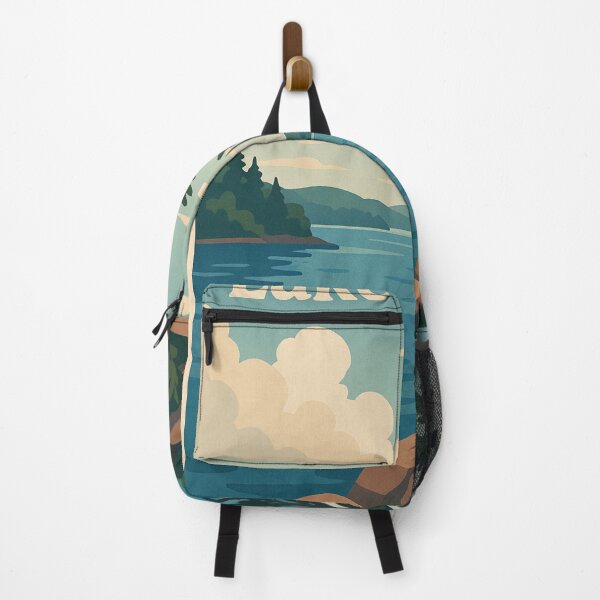 Item preview, Lake of Bays Rocky Shoreline and Pine Trees designed and sold by Places On Earth.