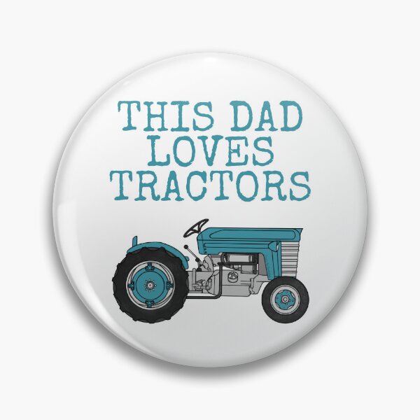 Item preview, This Dad Loves Tractors Farmer Father's Day designed and sold by doodlerob.