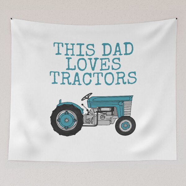 Item preview, This Dad Loves Tractors Farmer Father's Day designed and sold by doodlerob.