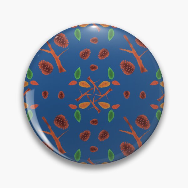 Item preview, Forest Pattern - Blue designed and sold by MFellArt Creations.