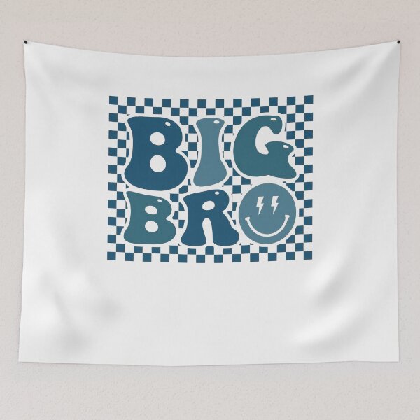 Item preview, Big Bro Checkered Promoted Big Brother Announcement Shower Minimalist designed and sold by XuanhieuBp.