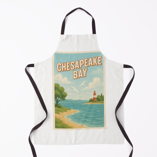 Item preview, Chesapeake Bay Lighthouse with Beach and Seagulls designed and sold by Places On Earth.
