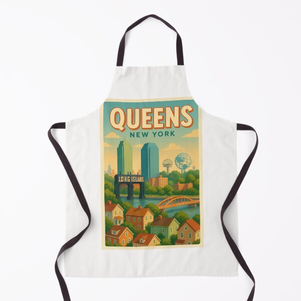 Item preview, Queens New York Skyline with Unisphere and Bridge designed and sold by Places On Earth.