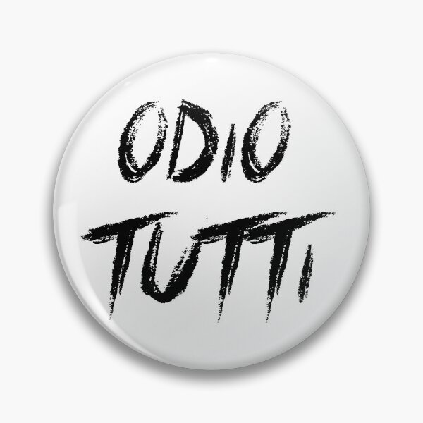 Item preview, Odio Tutti - In Nero designed and sold by AlEmy.