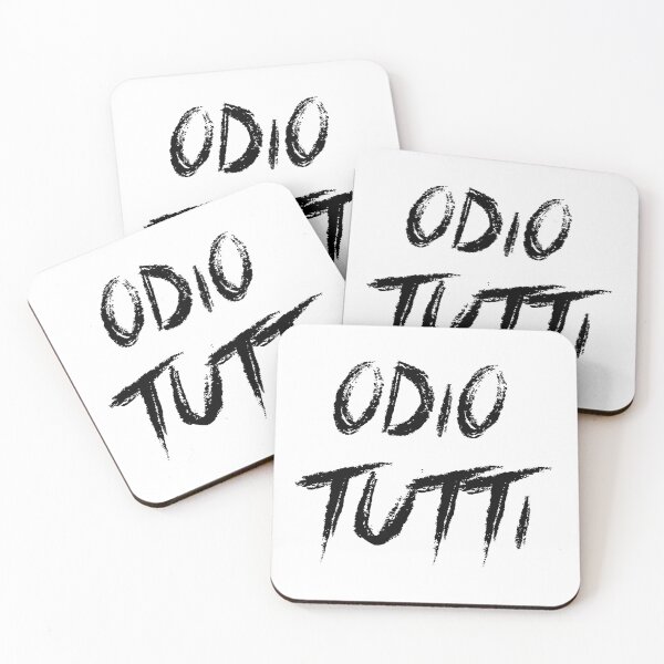 Item preview, Odio Tutti - In Nero designed and sold by AlEmy.