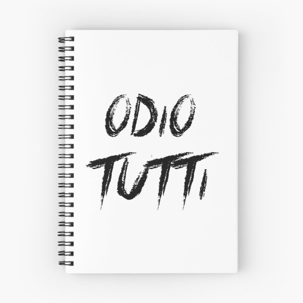 Item preview, Odio Tutti - In Nero designed and sold by AlEmy.