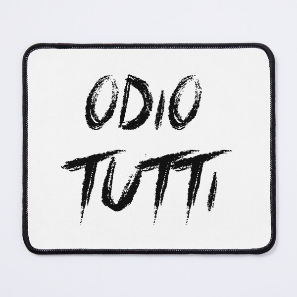 Item preview, Odio Tutti - In Nero designed and sold by AlEmy.