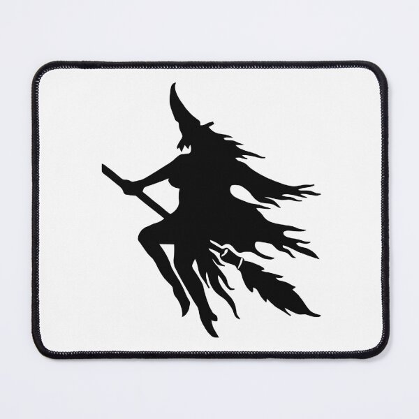 Item preview, Witch on a broom designed and sold by tesh4skulls.