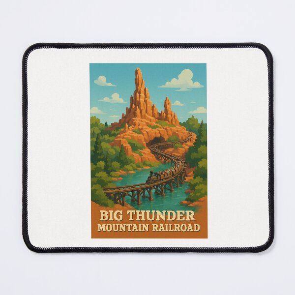 Item preview, Big Thunder Mountain Railroad in Western Canyon designed and sold by Places On Earth.