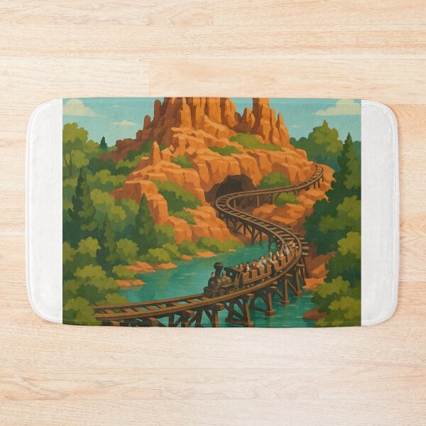 Item preview, Big Thunder Mountain Railroad in Western Canyon designed and sold by Places On Earth.